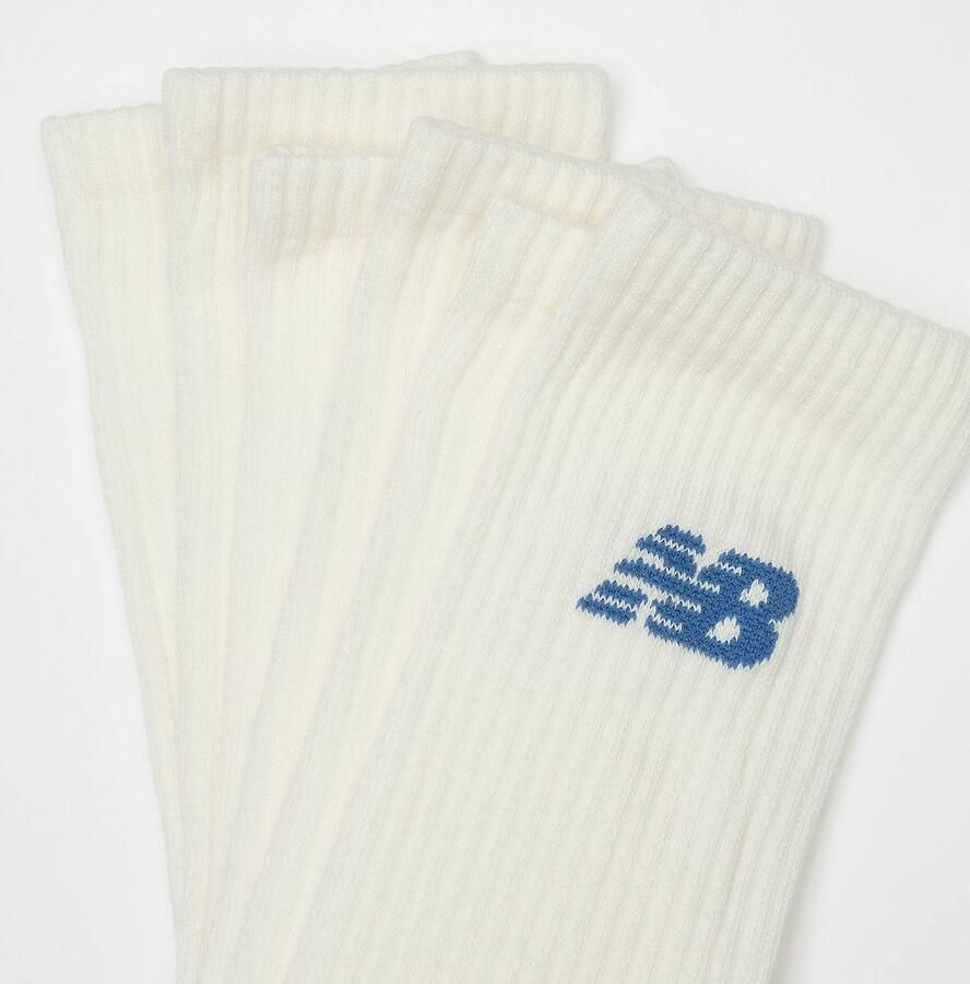New Balance 3 PACK EVERYDAY SEASONAL CREW seasalt Unisex Sokken beige Maat 39-42 Kleding