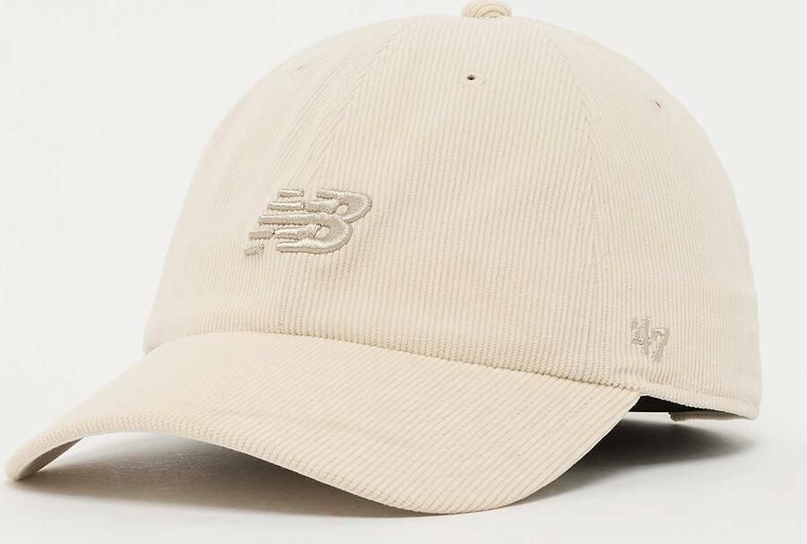 New Balance '47 Clean Up Cord Cap Unisex Caps beige Maat ONE SIZE Accessoires - Foto 3
