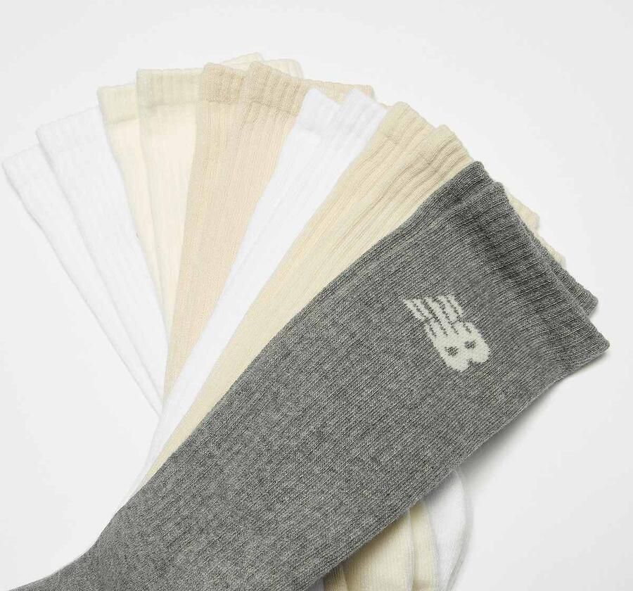 New Balance 6 PACK Everyday Seasonal Crew Unisex Sokken multicolor Maat 35-38 Kleding