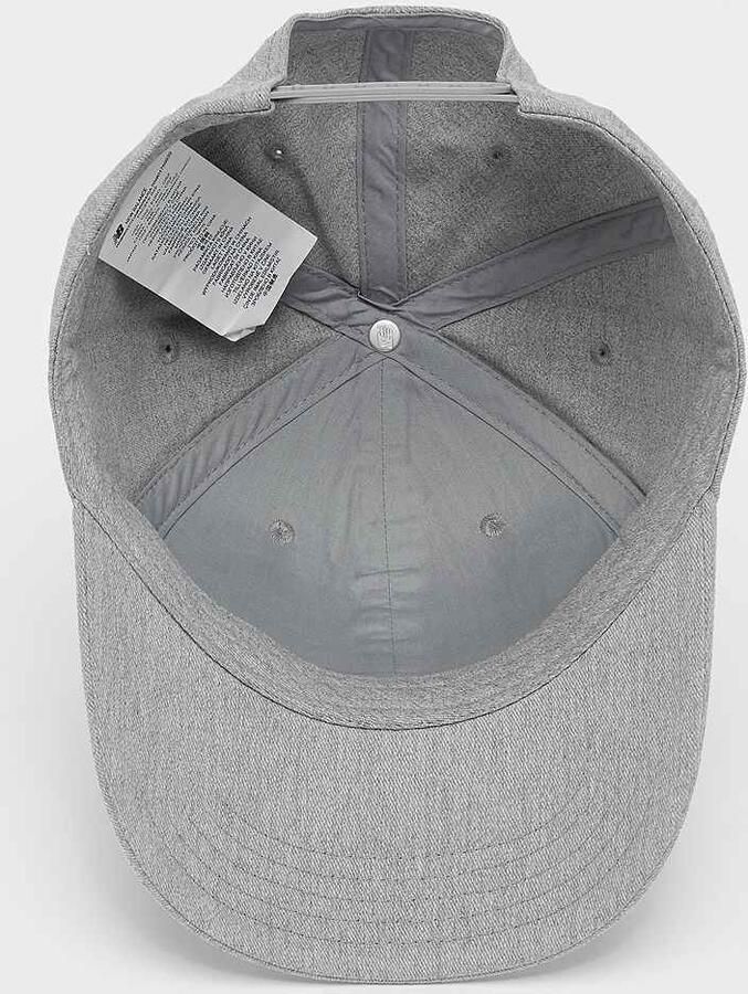 New Balance 6 Panel Structured Snapback Unisex Caps grijs Maat ONE SIZE Accessoires - Foto 2
