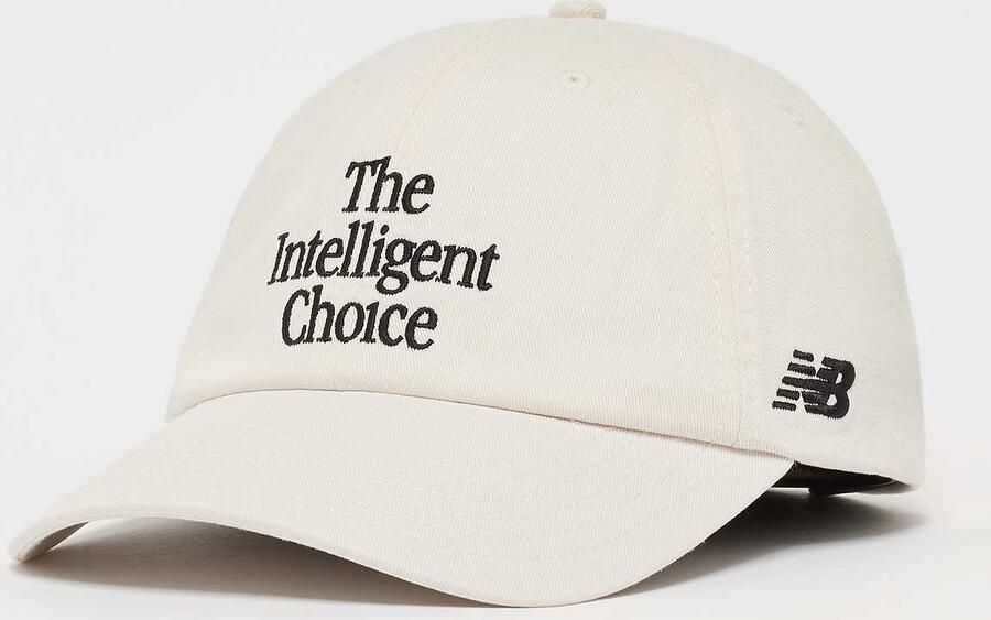 New Balance 6 Panel The Intelligent Choice Hat Unisex Caps wit Maat ONE SIZE Accessoires - Foto 3
