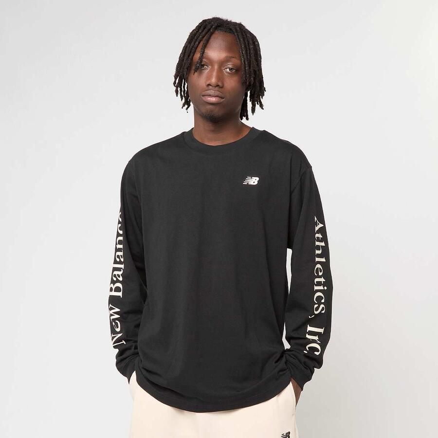 New Balance Athletics Classic Longsleeve Men Longsleeves zwart Maat XL Kleding - Foto 3