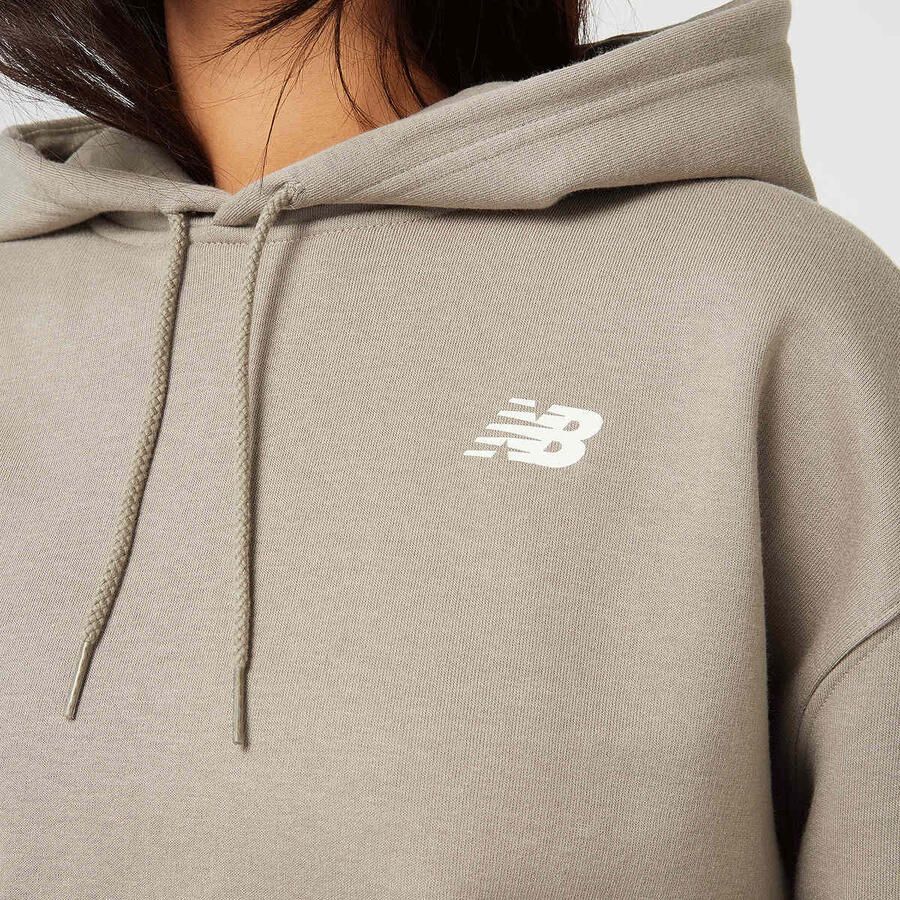 New Balance Athletics Club Oh Hoodie Wo Hoodies & Sweaters grijs Maat XS Kleding - Foto 2