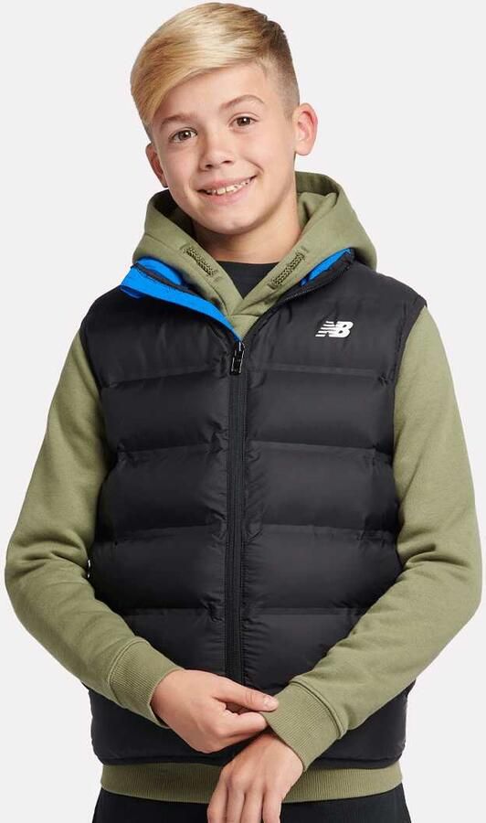 New Balance Bond Quilted Gilet Unisex Bodywarmers zwart Kleding - Foto 3