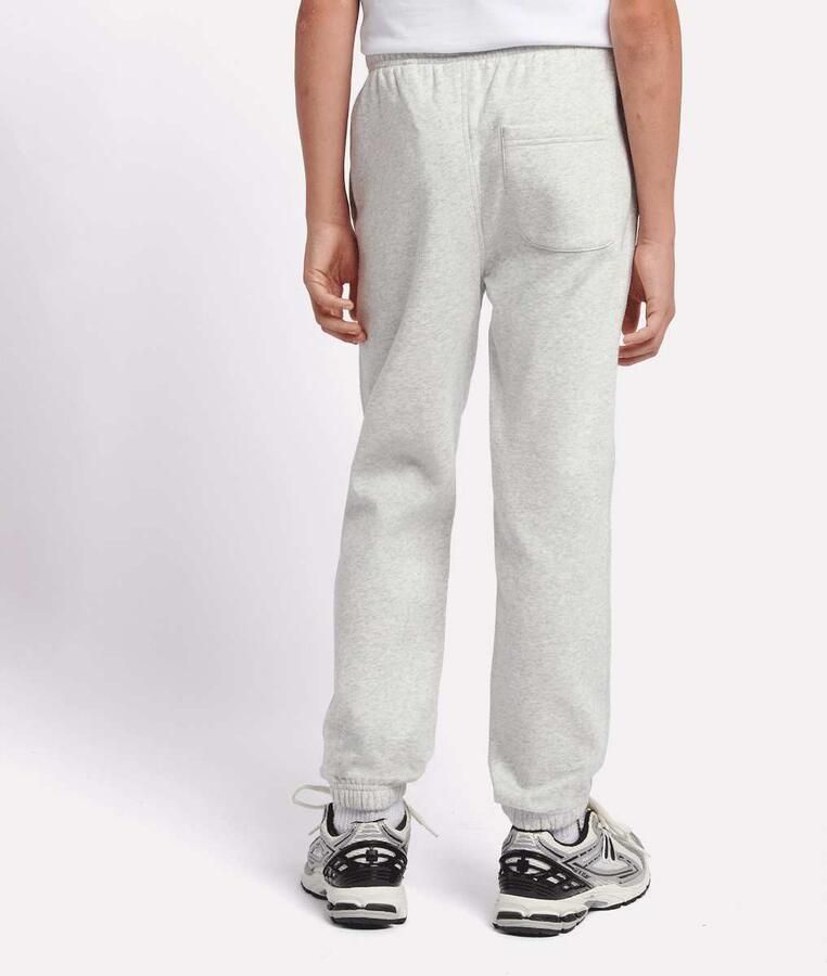 New Balance Boys Brush Back Small Logo Joggers Unisex Trainingsbroeken grijs Kleding