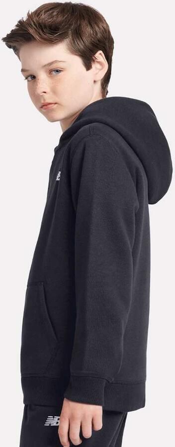 New Balance Boys French Terry Small Logo Hoodie Unisex Hoodies & Sweaters zwart Kleding - Foto 2