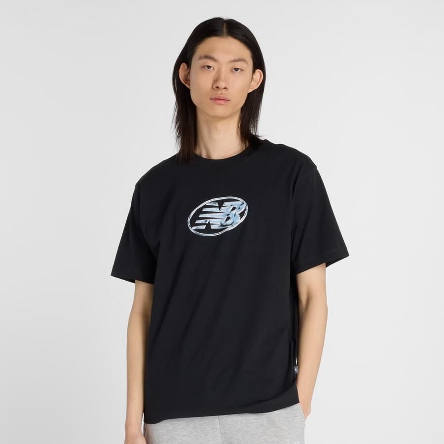 New Balance Chrome T-Shirt Men T-Shirts & Polo's zwart Maat XL Kleding - Foto 3