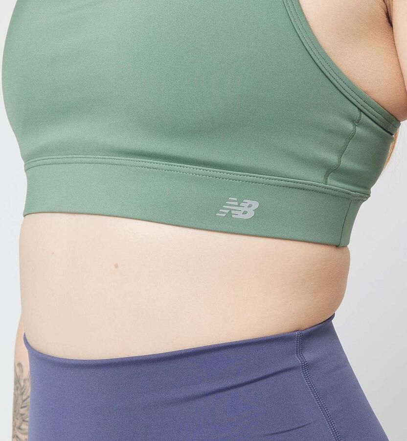 New Balance Essential Yoga Bra Wo Onderbroeken groen Maat XS Kleding - Foto 2