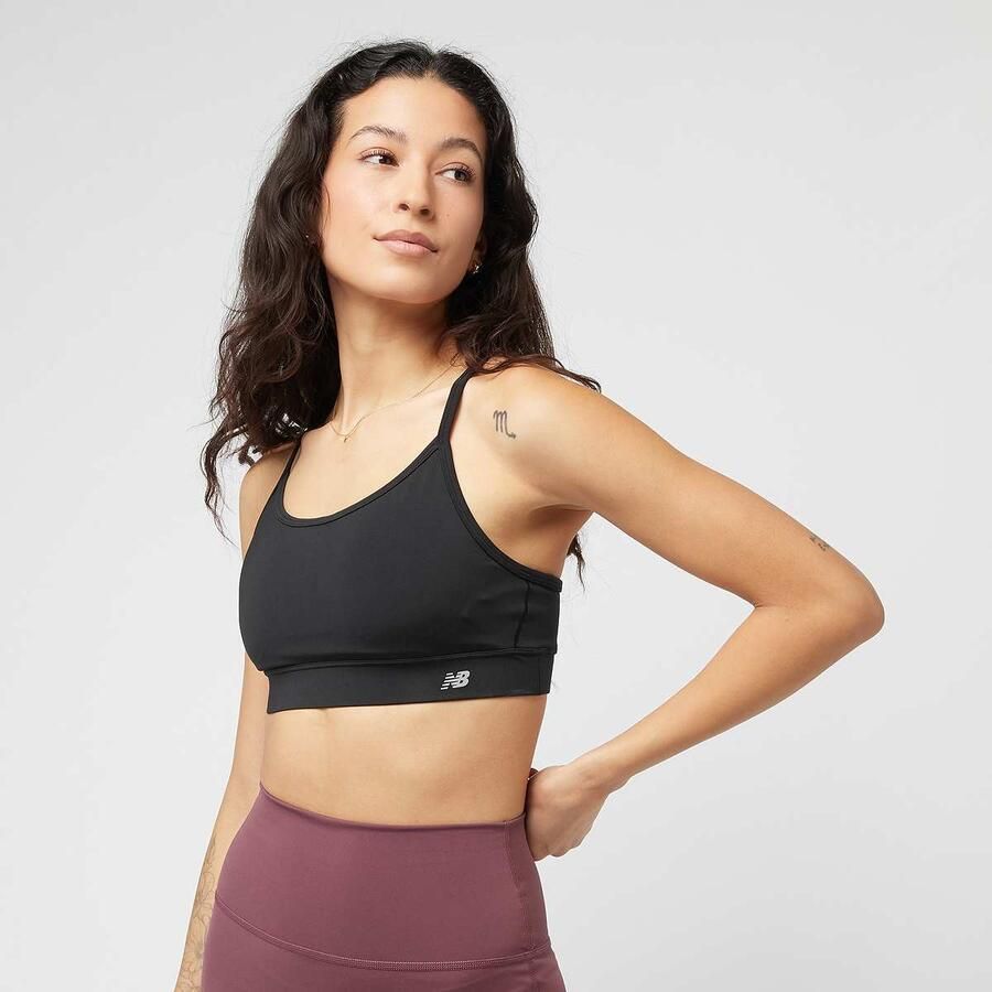 New Balance Essential Yoga Bra Wo Onderbroeken zwart Maat XS Kleding - Foto 3