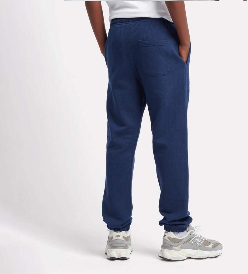 New Balance French Terry Small Logo Jogger Unisex Trainingsbroeken blauw Kleding - Foto 1