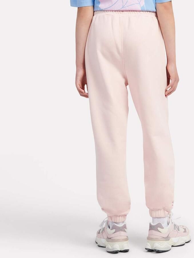 New Balance French Terry Small Logo Jogger Unisex Trainingsbroeken lichtroze Kleding - Foto 2