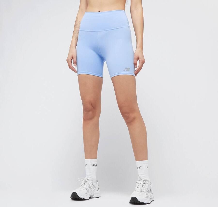 New Balance Harmony High Rise Short 6" Wo Sportshorts blauw Maat XS Kleding - Foto 3