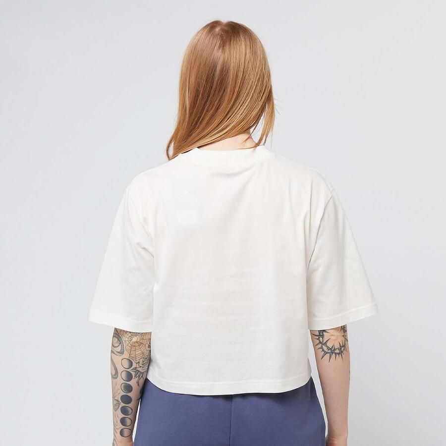 New Balance Heritage Relaxed T-Shirt Wo T-Shirts & Polo's beige Maat XS Kleding