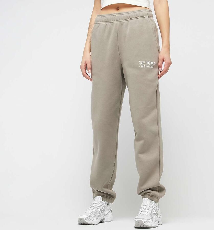 New Balance Linear Fleece Jogger Wo Trainingsbroeken beige Maat XS Kleding - Foto 3