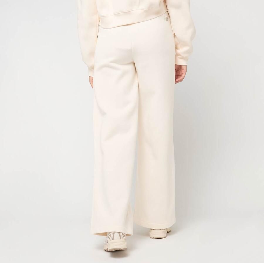 New Balance Linear Heritage Fleece Wide Leg Pants Wo Trainingsbroeken beige Maat XS Kleding - Foto 2