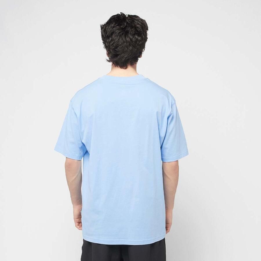 New Balance Reflective Globe Graphic Tee Men T-Shirts & Polo's blauw Maat XL Kleding