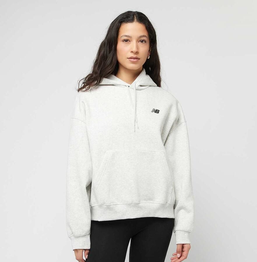 New Balance Reimagined Fleece Hoodie Wo Hoodies & Sweaters grijs Maat XS Kleding - Foto 2