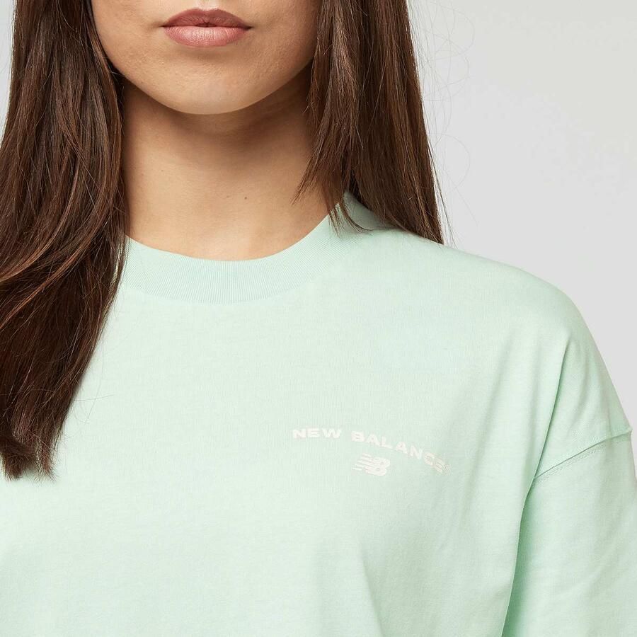 New Balance Reimagined Oversized T-Shirt Wo T-Shirts & Polo's groen Maat XS Kleding - Foto 2