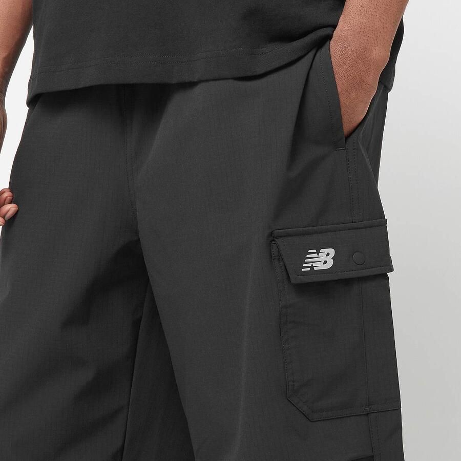 New Balance Ripstop Cargo Pant Men Trainingsbroeken zwart Maat XL Kleding