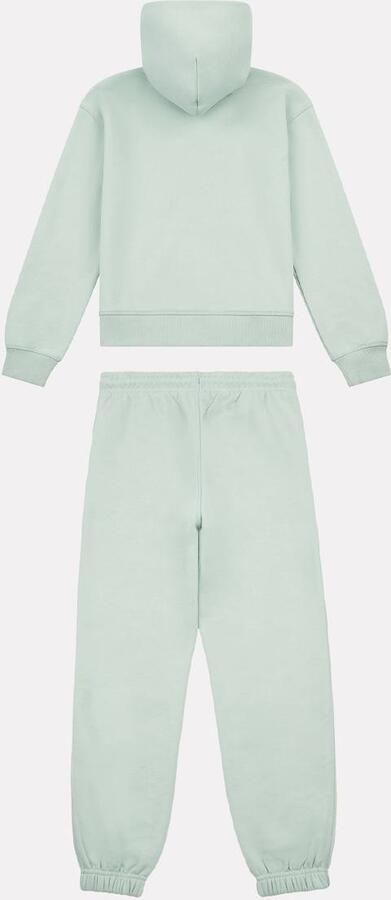 New Balance Set Stacked Logo French Terry Zip Hoodie and Jogger Unisex Trainingspakken groen Kleding - Foto 2