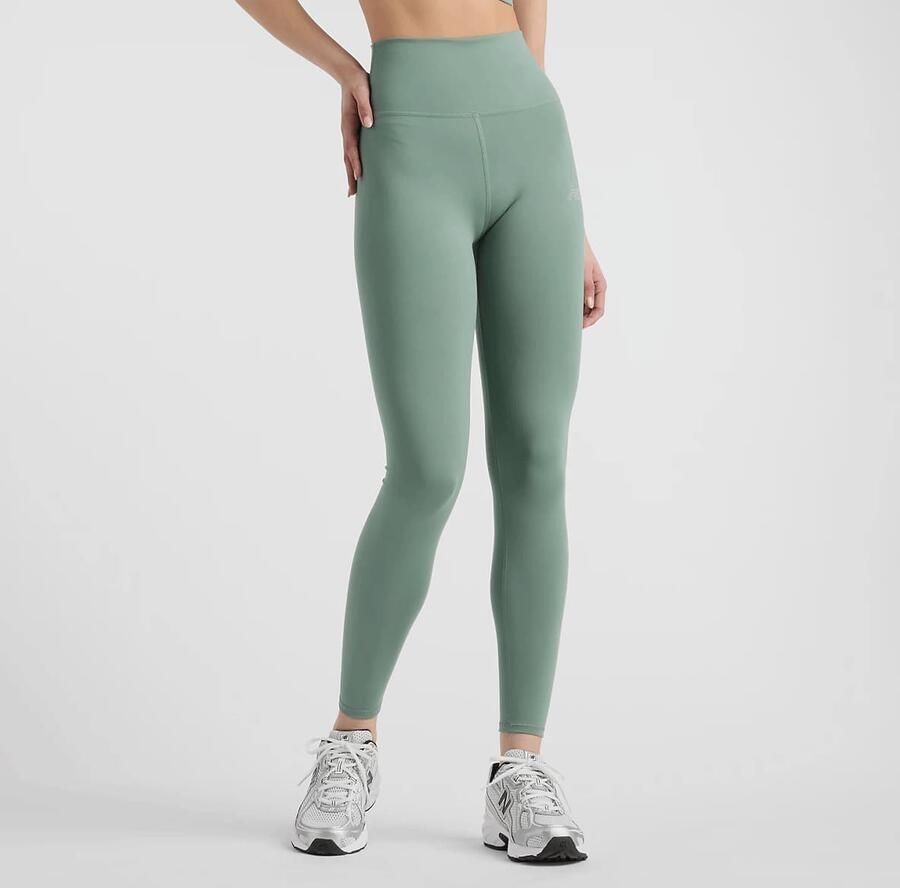 New Balance Sleek High Rise Legging 27" Wo Leggings groen Maat XS Kleding - Foto 3