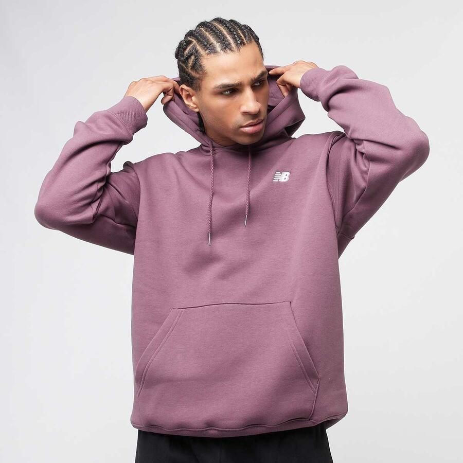 New Balance SPORT ESSENTIALS FLEECE HOODIE blue agate (423) Hoodies & Sweaters roze Maat M Kleding - Foto 3