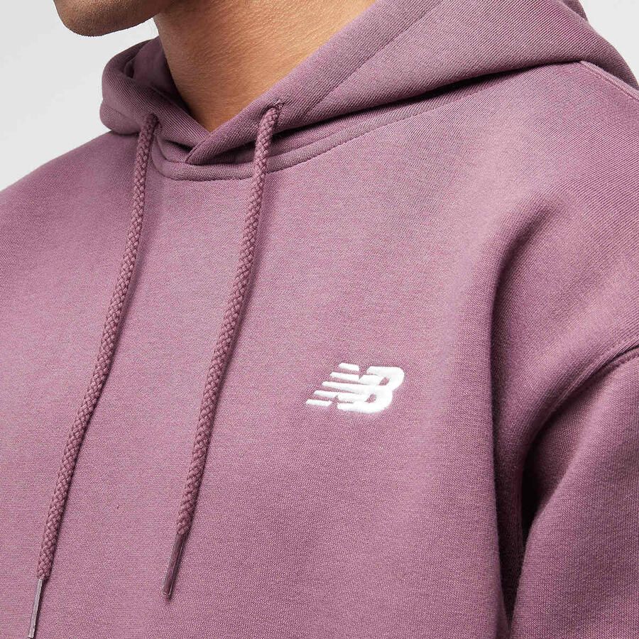 New Balance SPORT ESSENTIALS FLEECE HOODIE blue agate (423) Hoodies & Sweaters roze Maat M Kleding - Foto 2