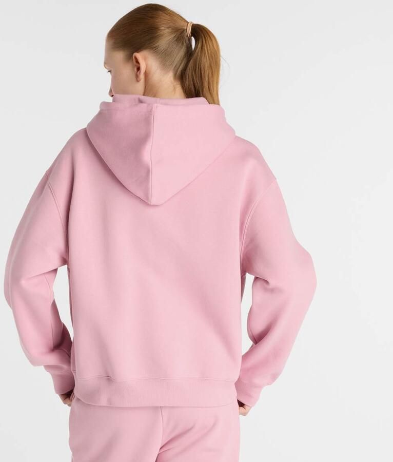 New Balance Sport Essentials Fleece Hoodie Wo Hoodies & Sweaters lichtroze Maat XS Kleding