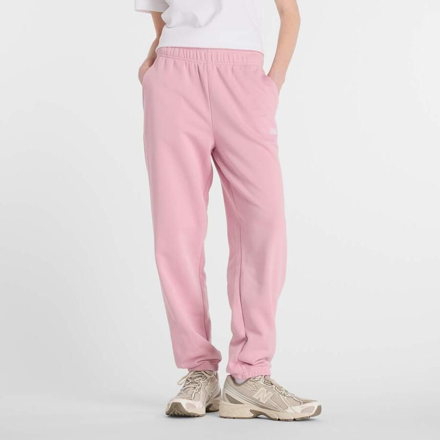 New Balance Sport Essentials French Terry Jogger Wo Trainingsbroeken lichtroze Maat XS Kleding - Foto 3