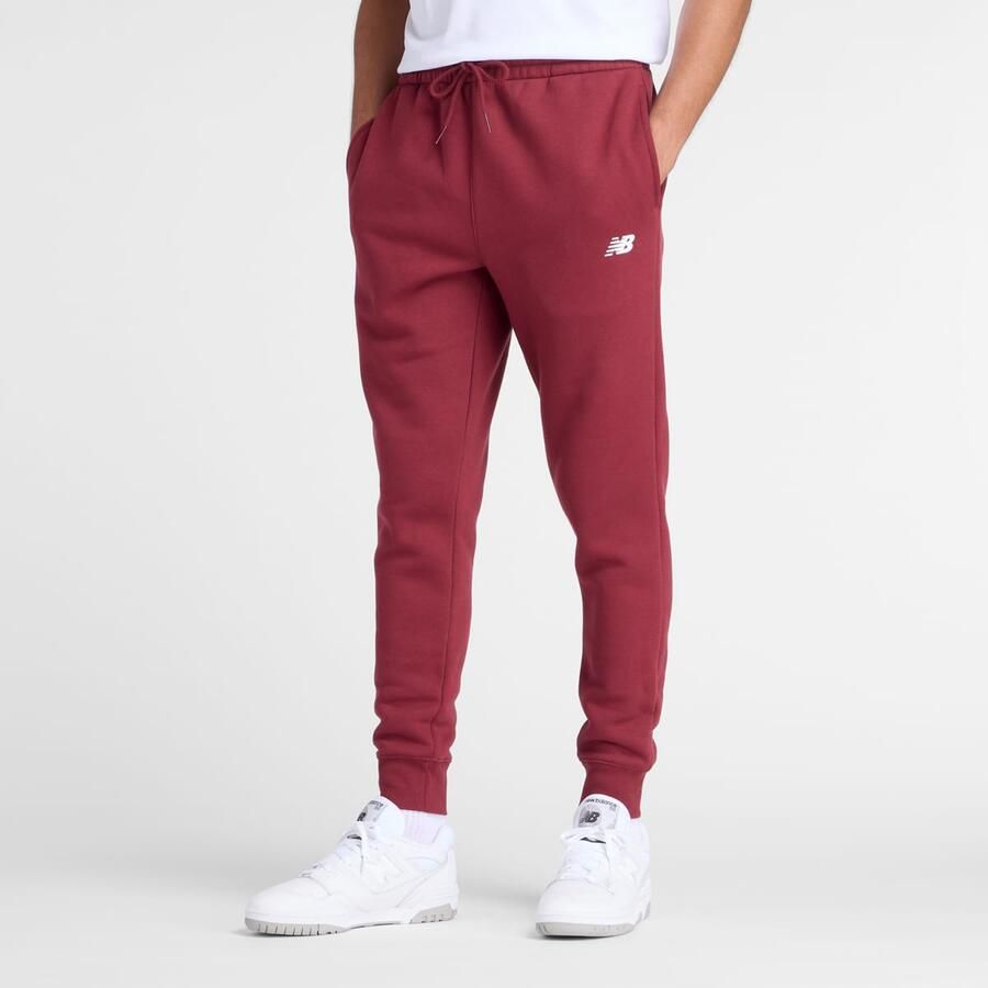 New Balance Sport Fleece Jogger Men Trainingsbroeken rood Maat XL Kleding - Foto 3