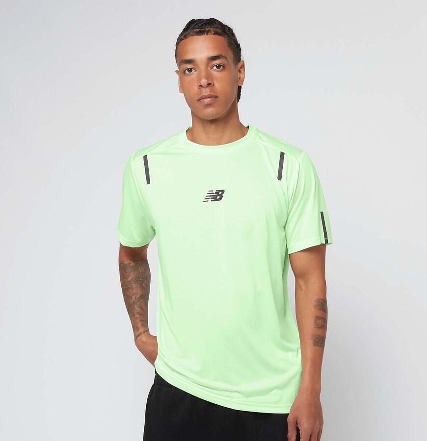 New Balance Training T-Shirt Men T-Shirts & Polo's groen Maat XL Kleding - Foto 3