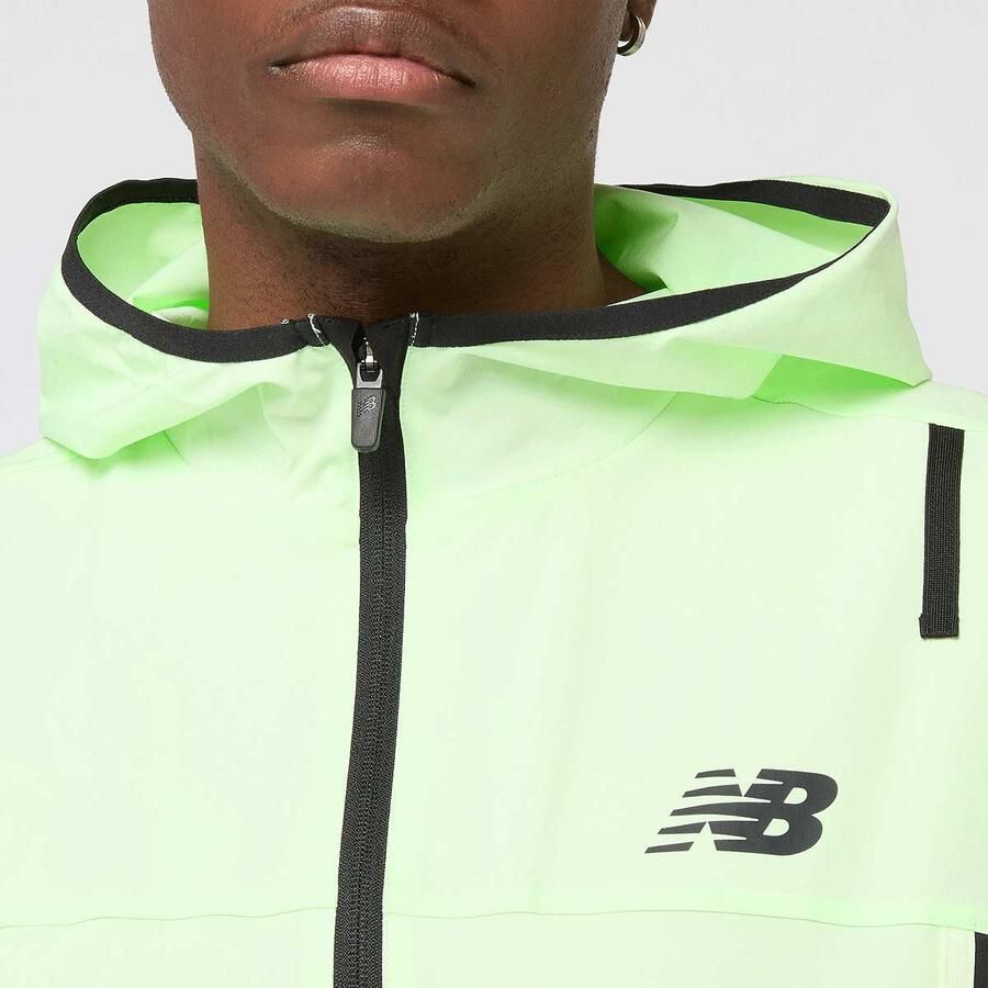 New Balance Training Woven Jacket Men Trainingspakken groen Maat XL Kleding - Foto 2