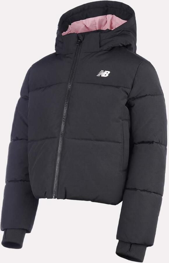 New Balance Wide Baffle Puffer Coat Unisex jackets zwart Kleding - Foto 2