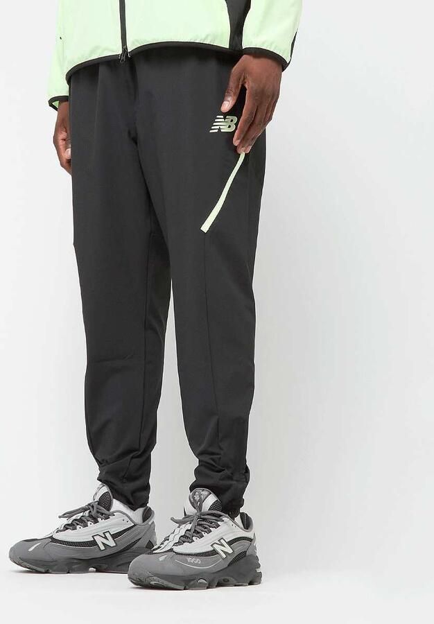 New Balance Woven Tapered Track Pant Men Trainingsbroeken zwart Maat XL Kleding - Foto 3