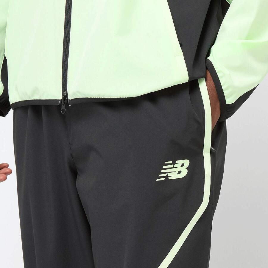 New Balance Woven Tapered Track Pant Men Trainingsbroeken zwart Maat XL Kleding - Foto 2