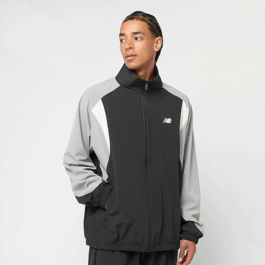 New Balance Woven Track Jacket Men Trainingspakken zwart Maat XL Kleding - Foto 3