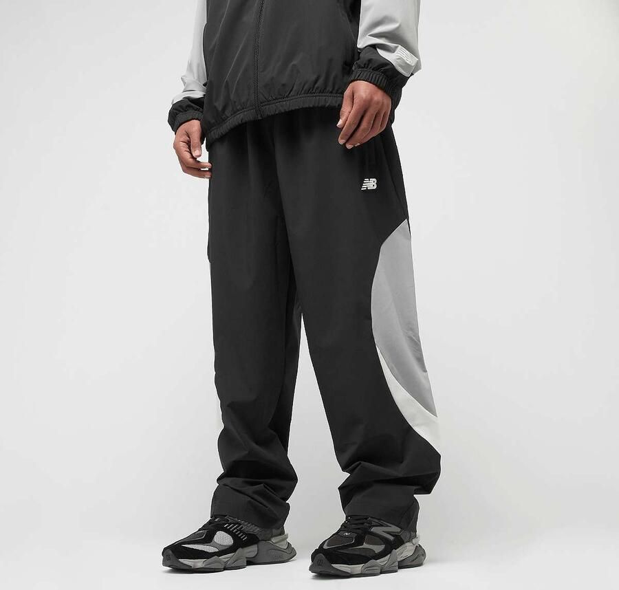 New Balance Woven Track Pant beige Men Trainingsbroeken zwart Maat XL Kleding - Foto 3