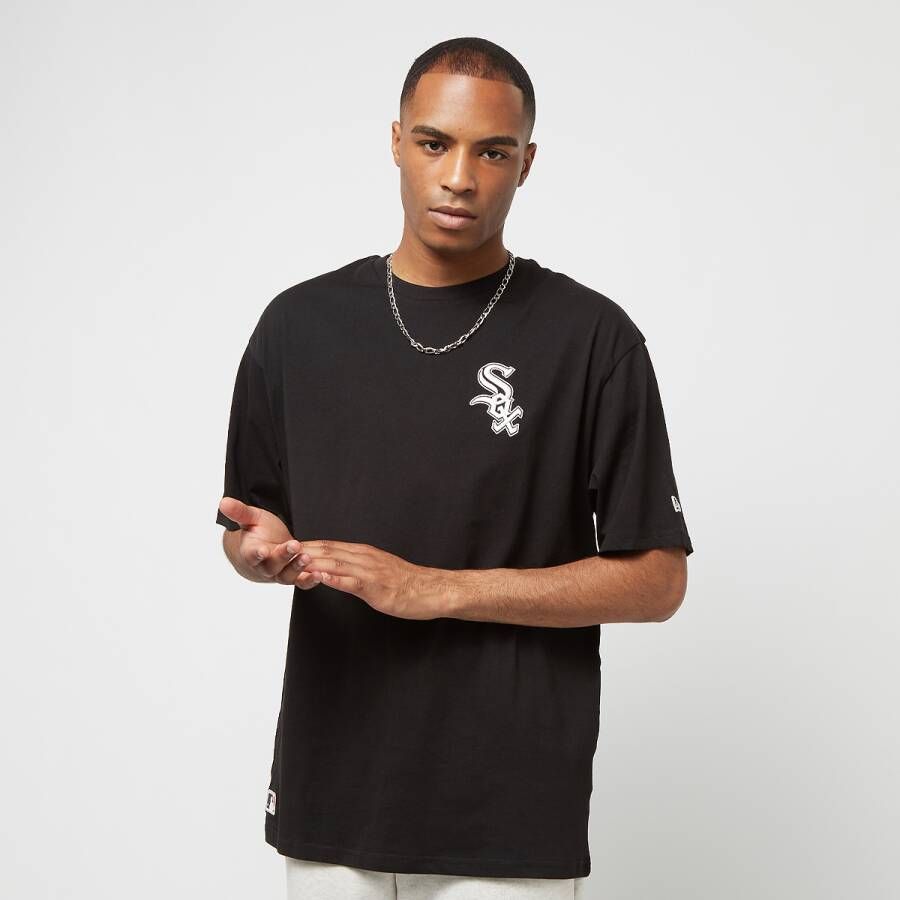 New era League Essentials Oversized Chicago Sox T-shirts Kleding schwarz weiß maat: L beschikbare maaten:S L