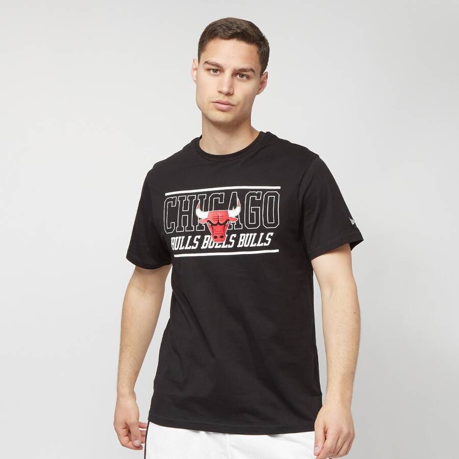 New era Nba Bar Graphic T-shirt Chibul T-shirts Kleding black maat: L beschikbare maaten:S M L