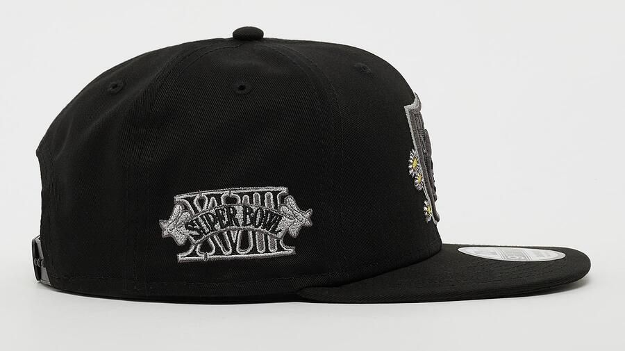 New era 9FiftySeasonal Flower NFL Oakland Raiders Unisex Caps zwart Maat S M Accessoires - Foto 2