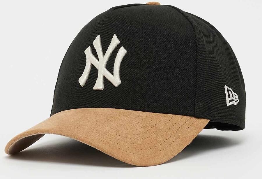 New era 9Forty E-Frame Suede Visor MLB York Yankees Unisex Caps zwart Maat ONE SIZE Accessoires - Foto 4