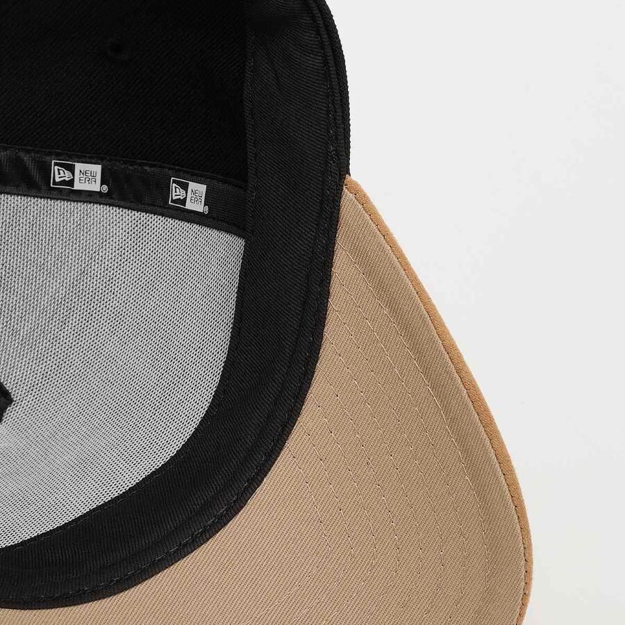 New era 9Forty E-Frame Suede Visor MLB York Yankees Unisex Caps zwart Maat ONE SIZE Accessoires