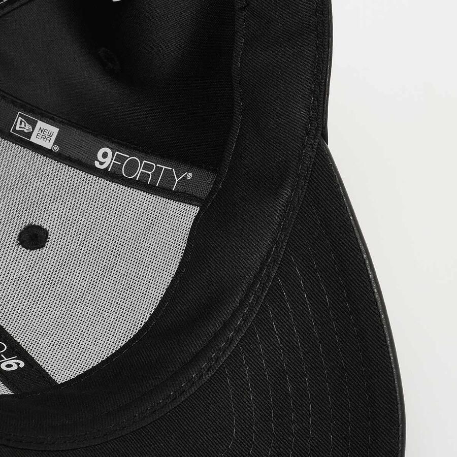 New era 9Forty M-Crown Polyurethane MLB York Yankees Unisex Caps zwart Maat ONE SIZE Accessoires