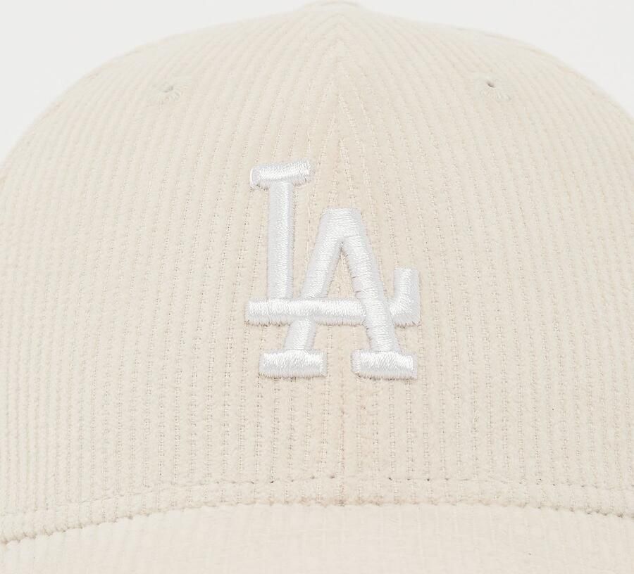 New era 9FORTY MCrown Cord Los Angeles Dodgers Unisex Caps beige Maat ONE SIZE Accessoires