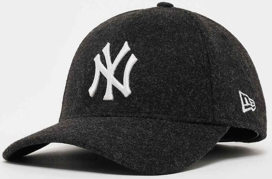 New era 9FORTY Melton Wool MLB York Yankees Unisex Caps zwart Maat ONE SIZE Accessoires - Foto 3