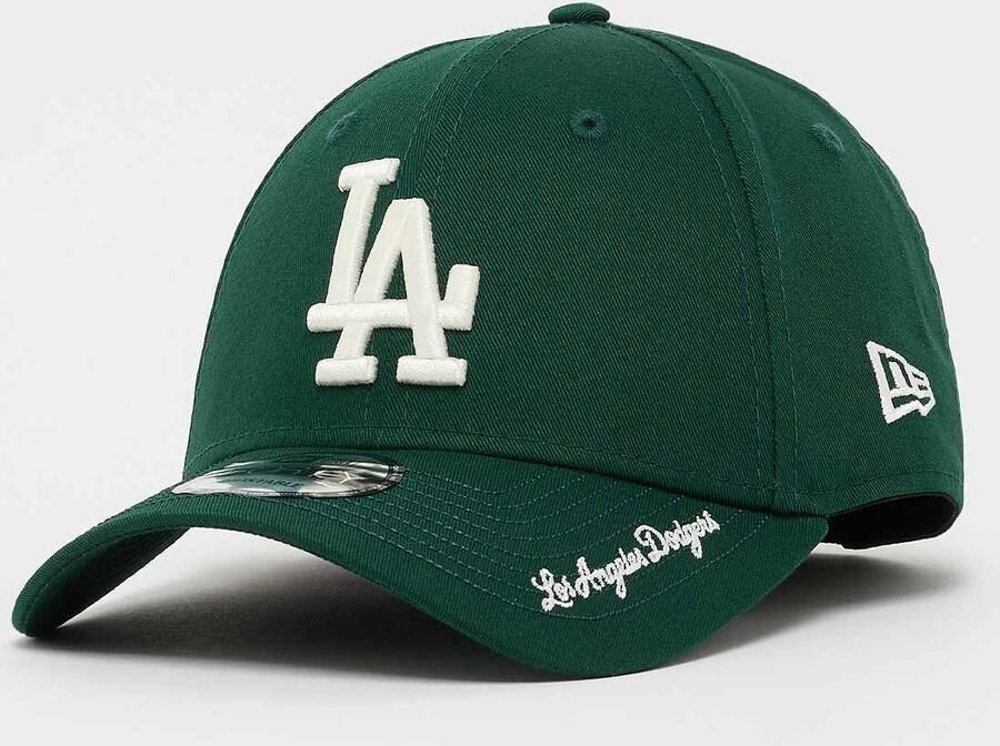 New era 9Forty Visor Script MLB Los Angeles Dodgers Unisex Caps groen Maat ONE SIZE Accessoires - Foto 3