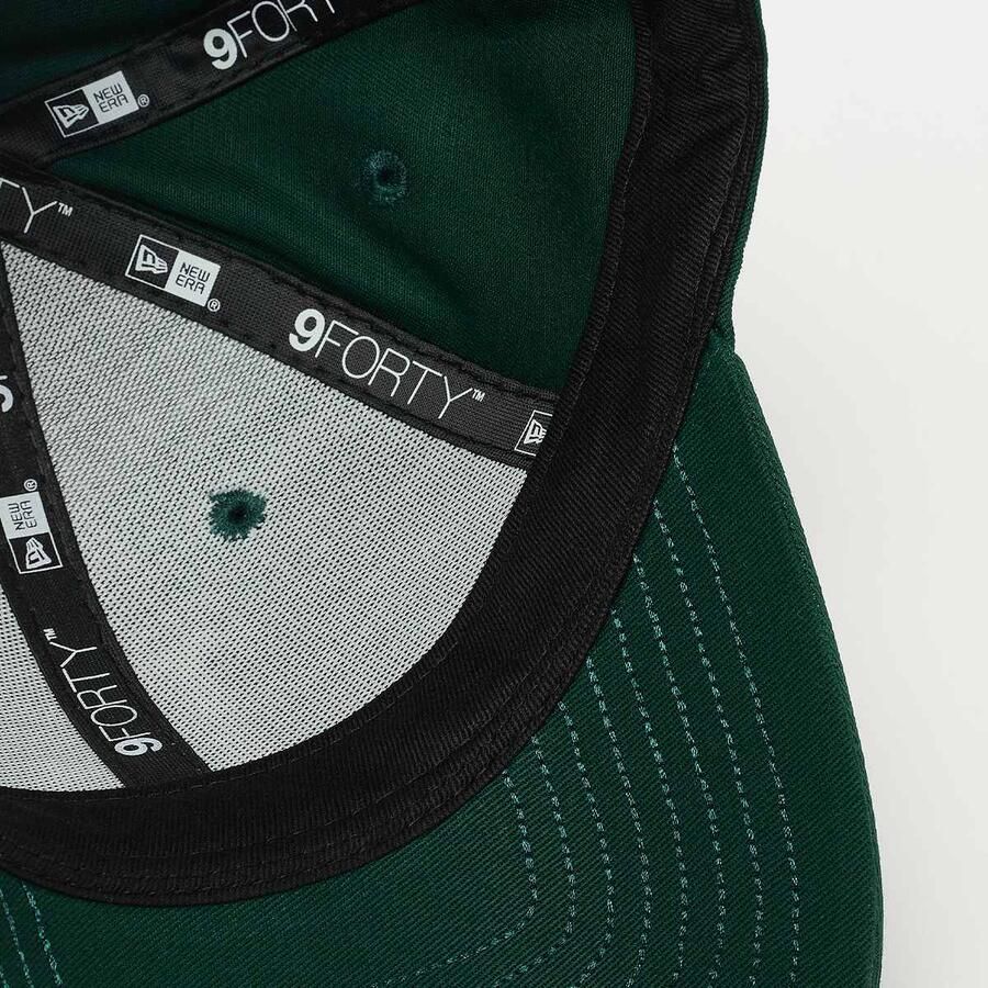 New era 9Forty Visor Script MLB Los Angeles Dodgers Unisex Caps groen Maat ONE SIZE Accessoires