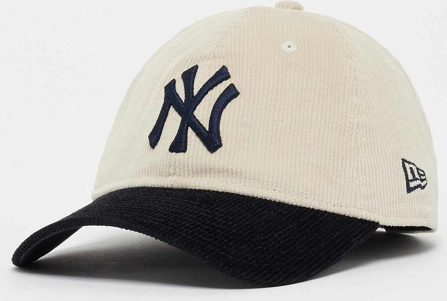 New era 9TWENTY Block Cord York Yankees Unisex Caps beige Maat ONE SIZE Accessoires - Foto 3