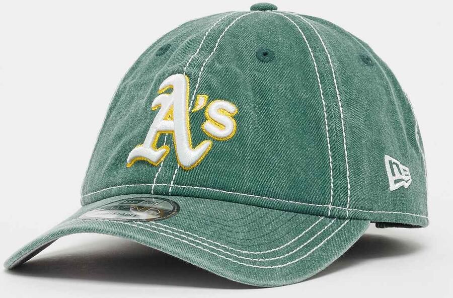 New era 9Twenty Washed Contrast Athletics 2025 Unisex Caps groen Maat ONE SIZE Accessoires - Foto 3