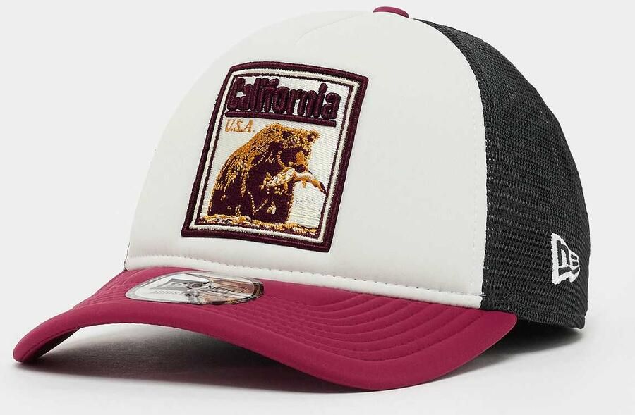 New era A-Frame Trucker Graphic Patch Unisex Caps wit Maat ONE SIZE Accessoires - Foto 3